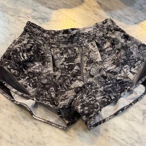 Lululemon Black and Gray Women's Shorts